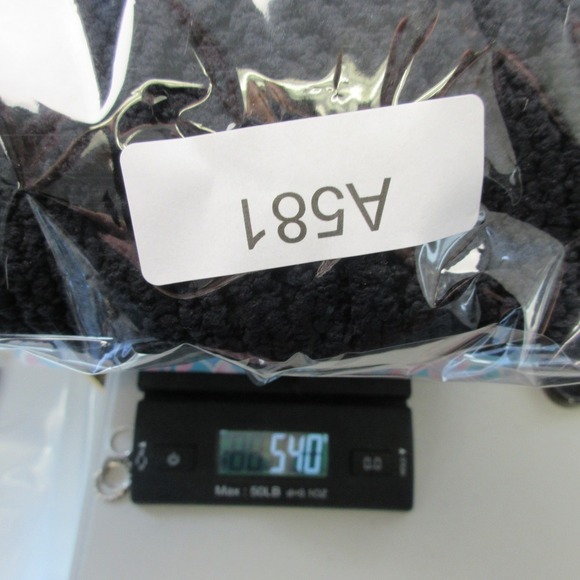 Free People Be Yours Pullover Sweater Women Black L Knit Oversized Chunky 540 - Picture 10 of 10